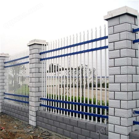 锌钢护栏 誉诚小区别墅围墙护栏 铁艺隔离栏 庭院学校锌钢栅栏