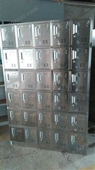 304不锈钢更衣柜 员工储物柜 带锁存包柜多门格子柜