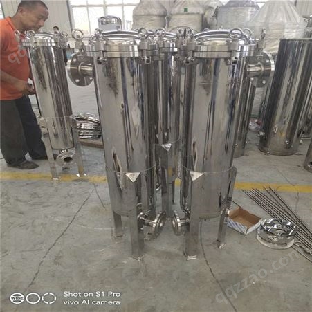沃源水处理设备 袋式过滤器生产 精工制造 售后有保障