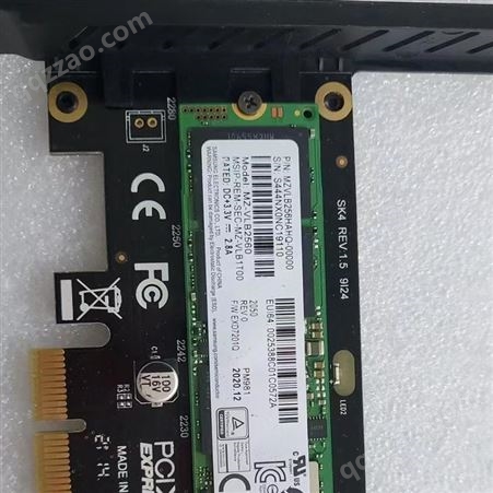 三星PM981 256G  NVMe M.2 2280 SSD笔记本台式机固态硬盘