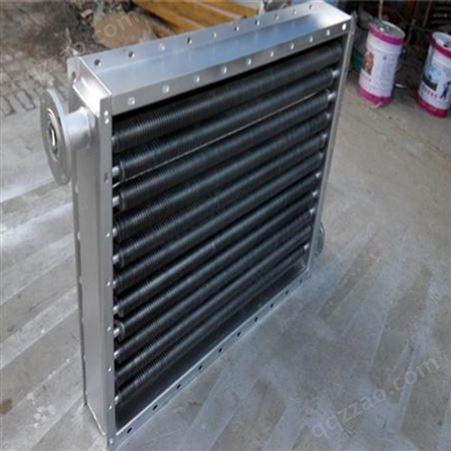 翅片管散热器 蒸汽光排管 钜派 散热设备 烘干房用 定制