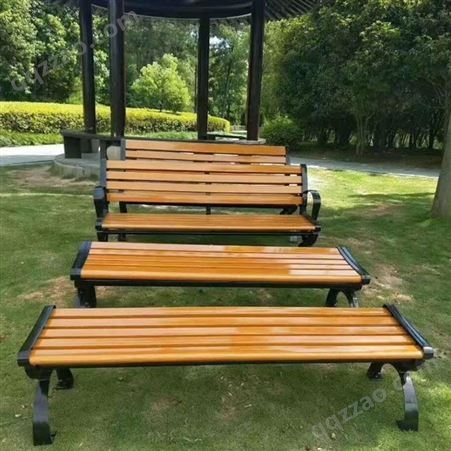 实木公园椅 胜科供应 户外休闲长凳座凳 景区长椅 支持加工订制