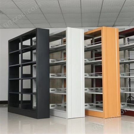 柜都 学校用图书馆书架 档案书柜 钢制书架定制