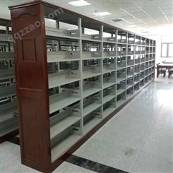 柜都 学校用图书馆书架 档案书柜 钢制书架定制