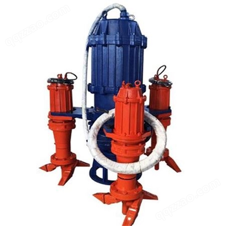50ZJQ40-52-22无阻塞液下耐磨抽沙泵 立式河道搅拌式抽沙泵