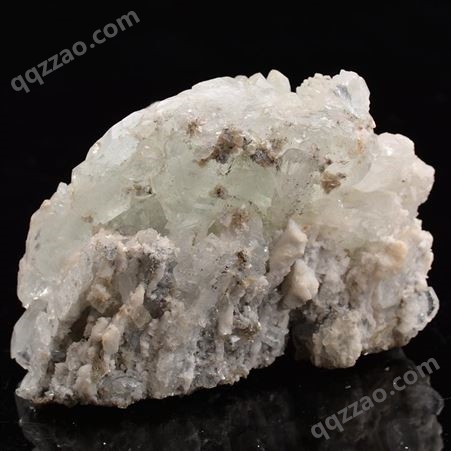 海蓝宝石 天然水晶原石石头摆件 矿物晶体矿石标本奇石托帕石彩宝