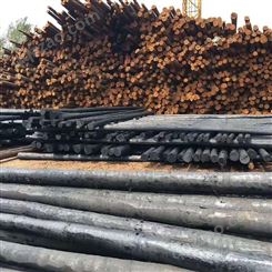 宏泰 销售 防腐油木杆 木质电线杆 规格齐全