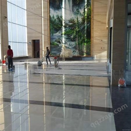 大理石翻新结晶施工   北京中关村大理石维修处理   石材抛光施工