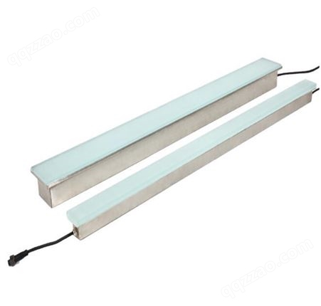 DMX512地砖灯 LED埋地面灯带 全彩数码 不锈钢材质 5cm宽