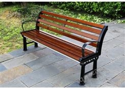 定制户外公园椅靠背公园环保休闲长椅 防腐铸铁定制可批量定制