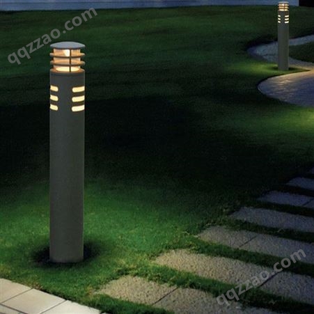 劲辉led户外防水庭院市电15W圆形铝材花园别墅公园景观草坪灯