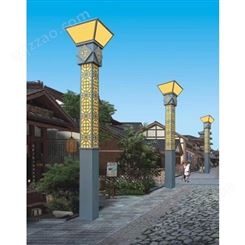 劲辉照明广场公园特色4米景观灯 不锈钢亚克力罩led灯