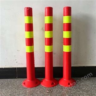 PVC反光警示柱 防撞隔离桩 公路分道柱 交通安全防撞柱