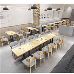 银川餐厅餐桌椅 饭店餐桌椅 小吃店家具代理