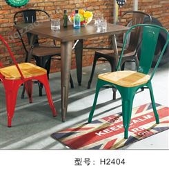 沈阳网红茶饮家具生产厂家 工业风金属桌椅组合
