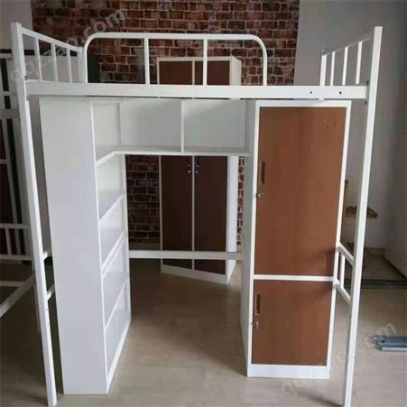 组合公寓床 多功能铁架床 办公睡觉两用 外观可按需求定制