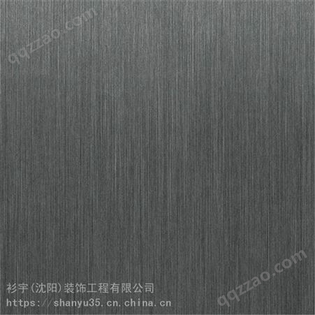 韩国进口Hyundai装饰贴膜BODAQ铂多RM006黑灰色金属拉丝不锈钢膜AA805