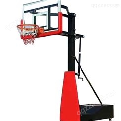 儿童升降篮球架 移动升降篮球架出售 鸿福 健身器材 来图供应